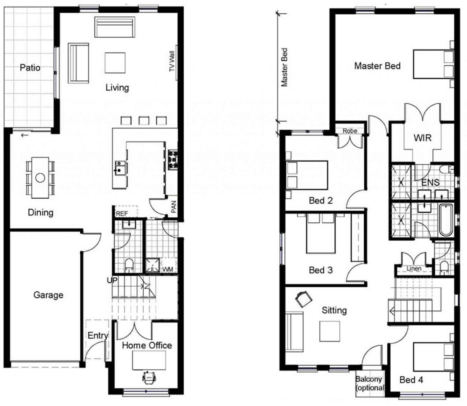 Detail Denah Tangga Rumah 2 Lantai Nomer 42