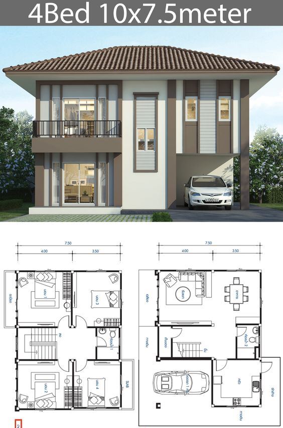 Detail Denah Tangga Rumah 2 Lantai Nomer 52