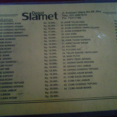 Detail Depot Selamet Nomer 25