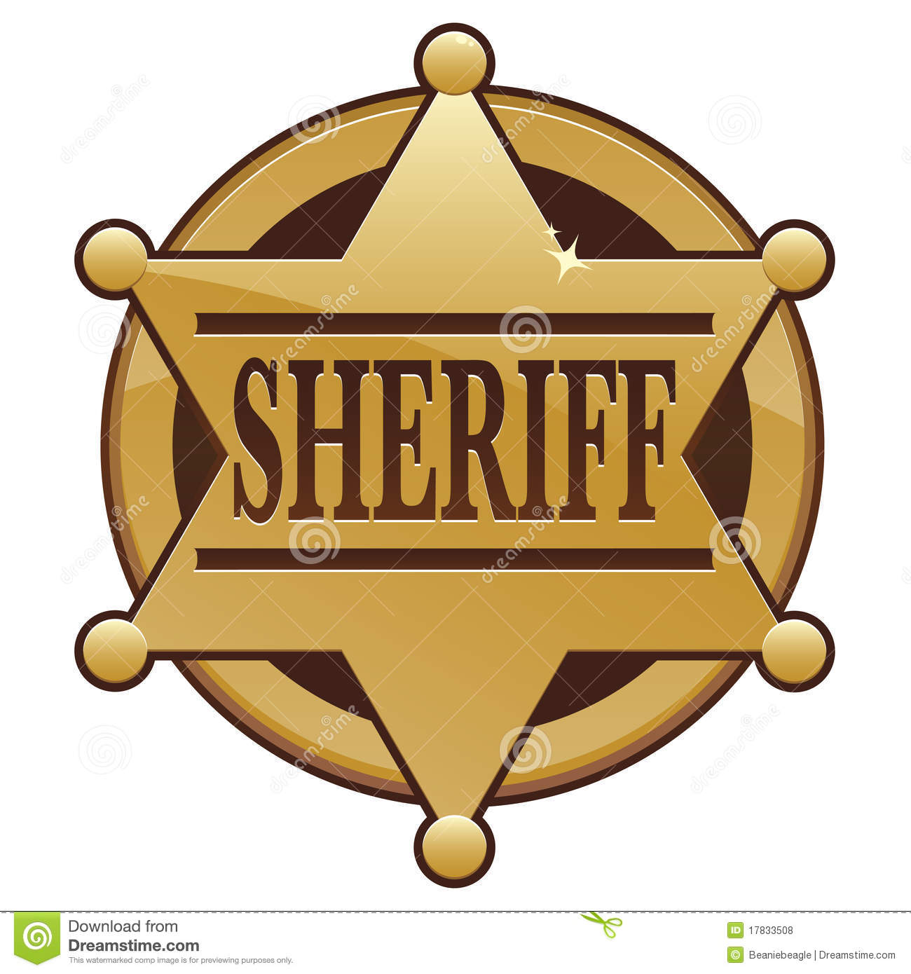 Detail Deputy Sheriff Badge Clipart Nomer 15