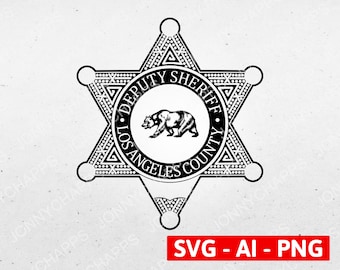 Detail Deputy Sheriff Badge Clipart Nomer 25