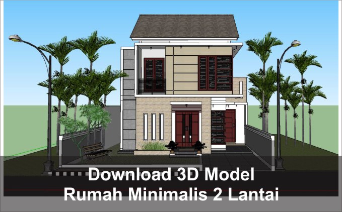 Detail Desain 3d Rumah Minimalis Nomer 32