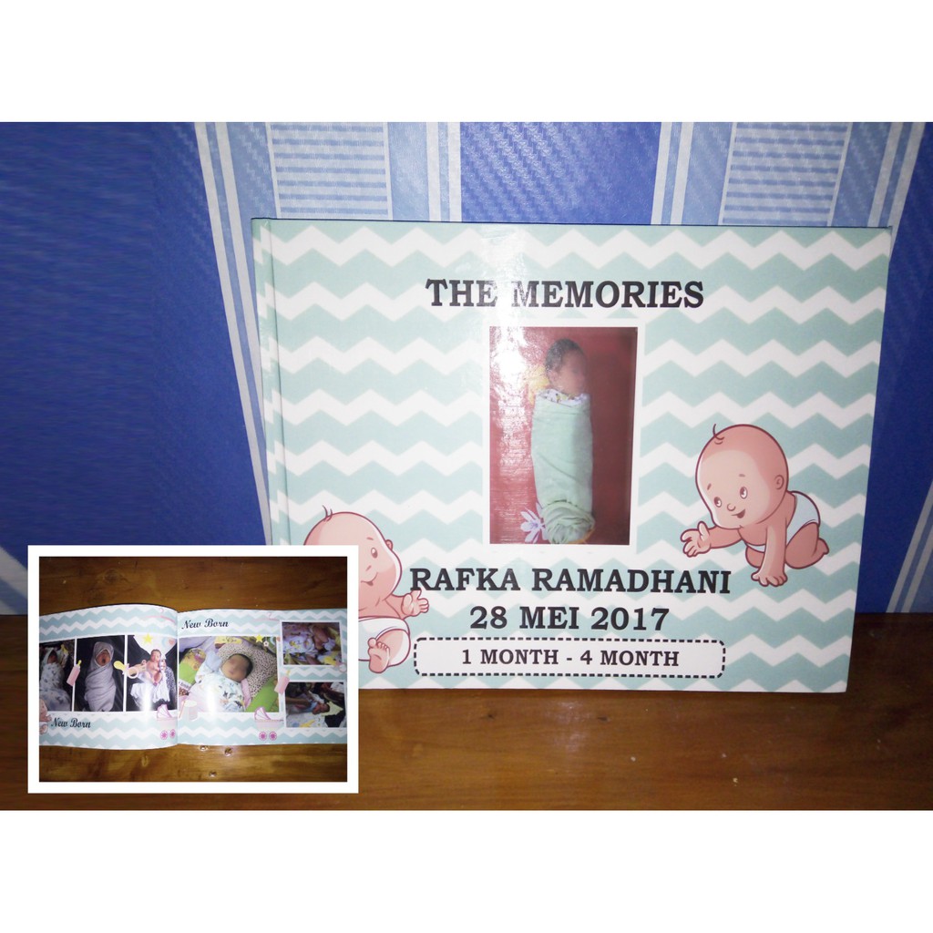 Detail Desain Album Foto Bayi Nomer 13