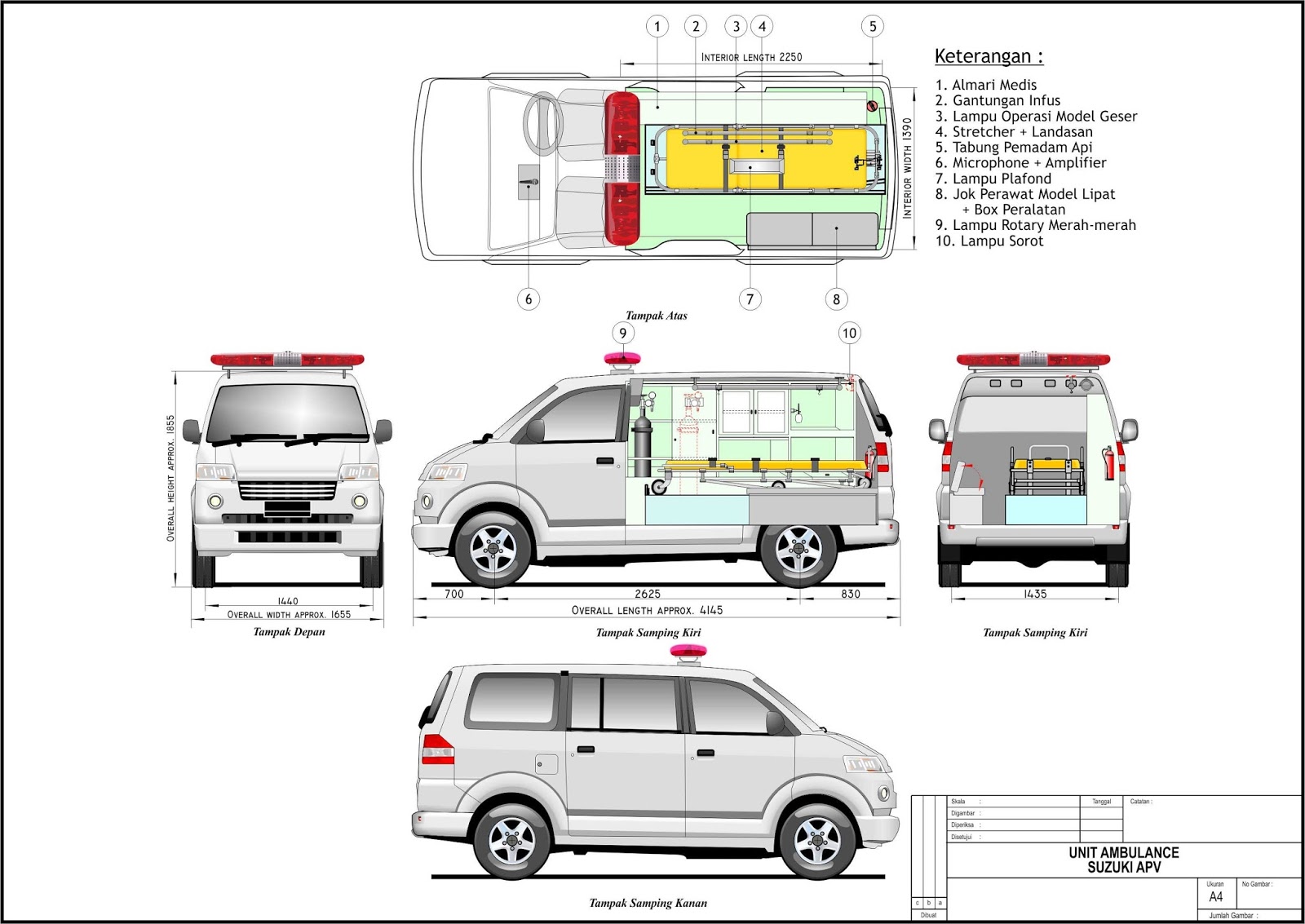 Detail Desain Ambulance Apv Nomer 12