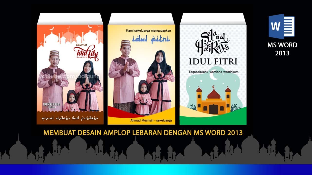 Detail Desain Amplop Idul Fitri Nomer 3