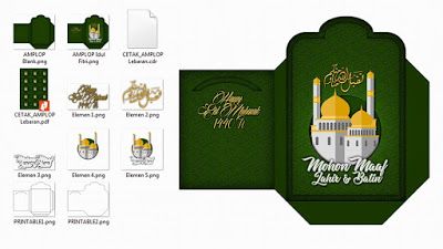 Detail Desain Amplop Idul Fitri Nomer 46