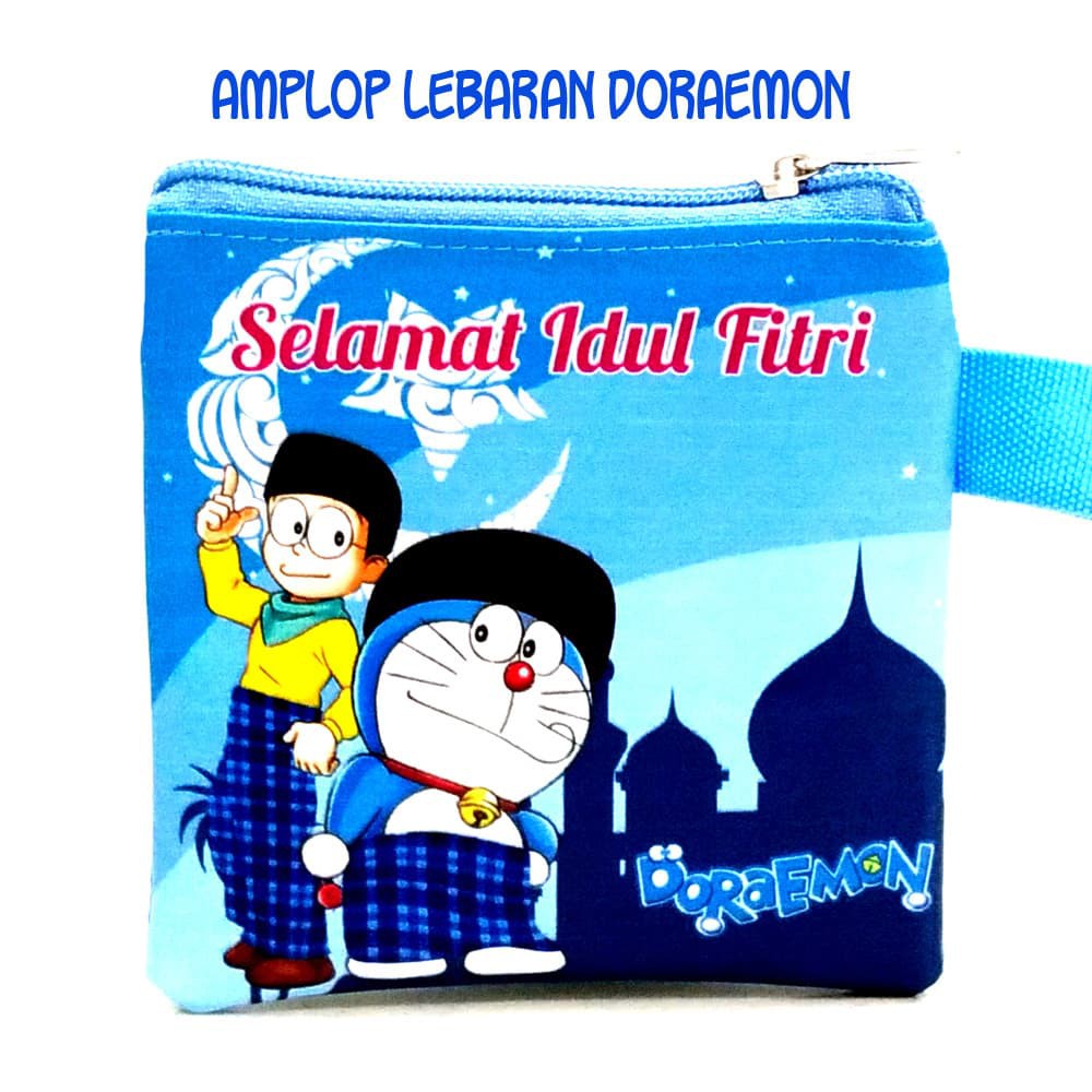 Detail Desain Amplop Lebaran Lucu Doraemon Nomer 40