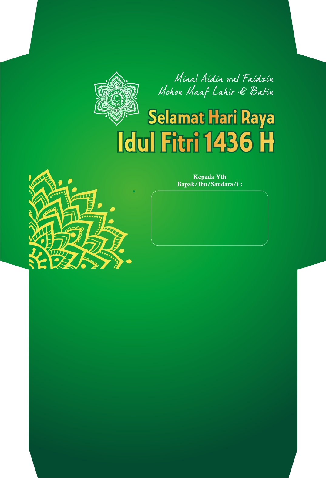 Detail Desain Amplop Lebaran Pdf Nomer 31