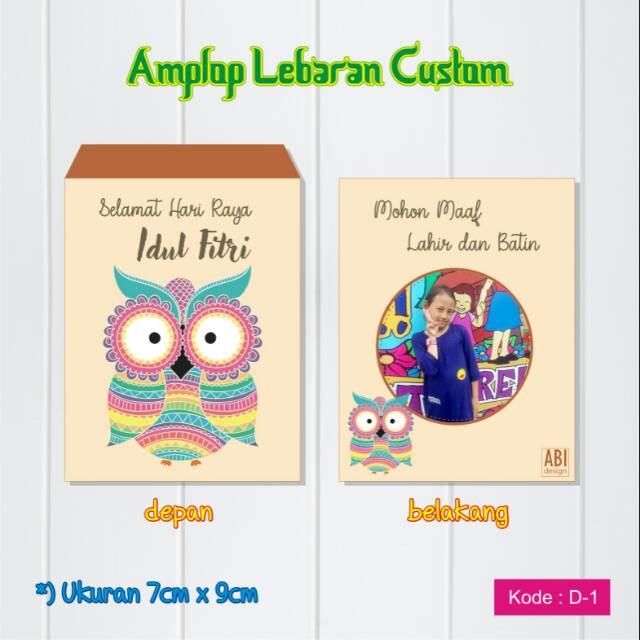 Detail Desain Amplop Lucu Nomer 16