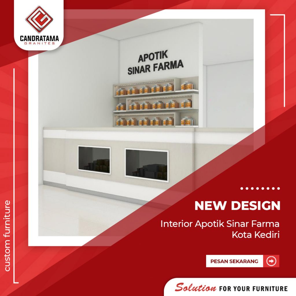 Detail Desain Apotek Modern Minimalis Nomer 47