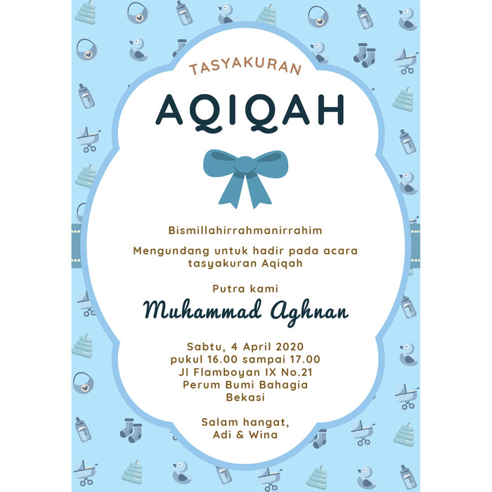 Detail Desain Aqiqah Nomer 4