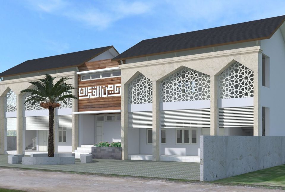 Detail Desain Asrama Pesantren Nomer 20