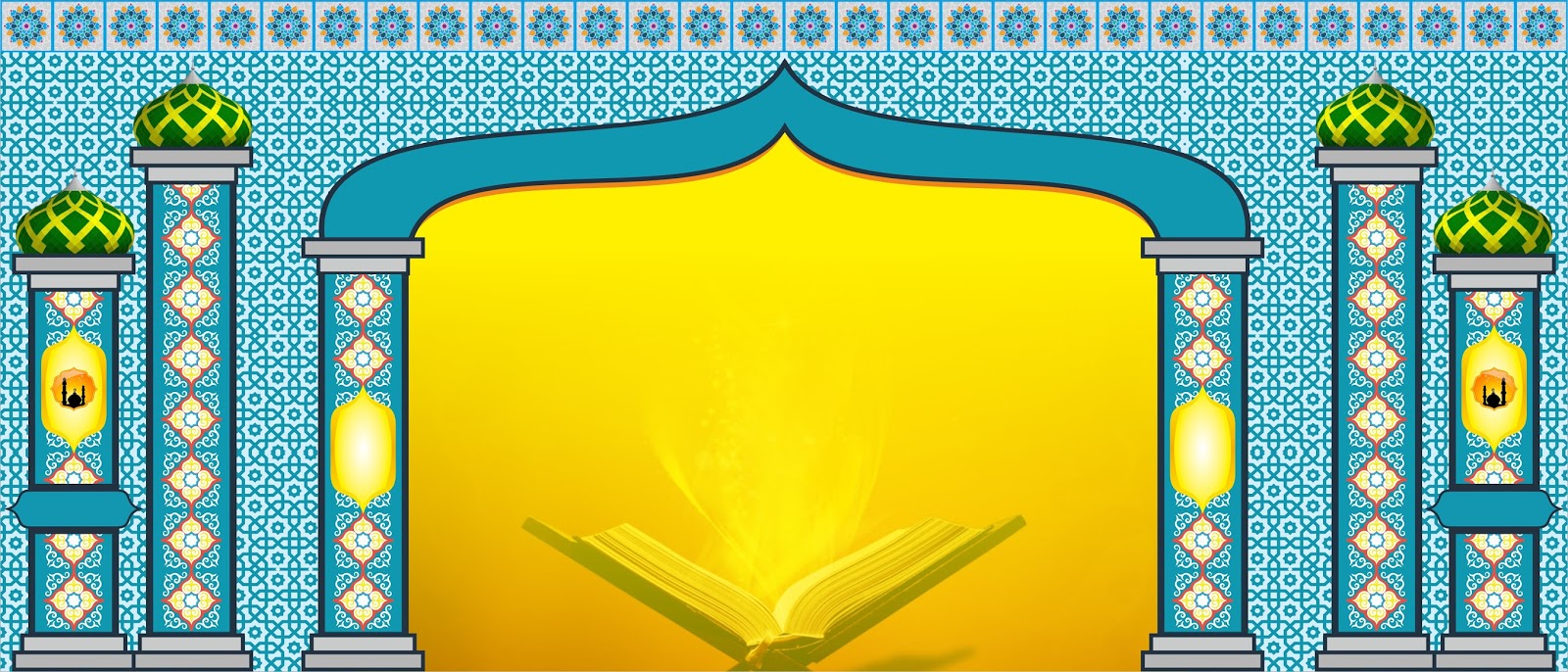 Detail Desain Backdrop Islami Nomer 27