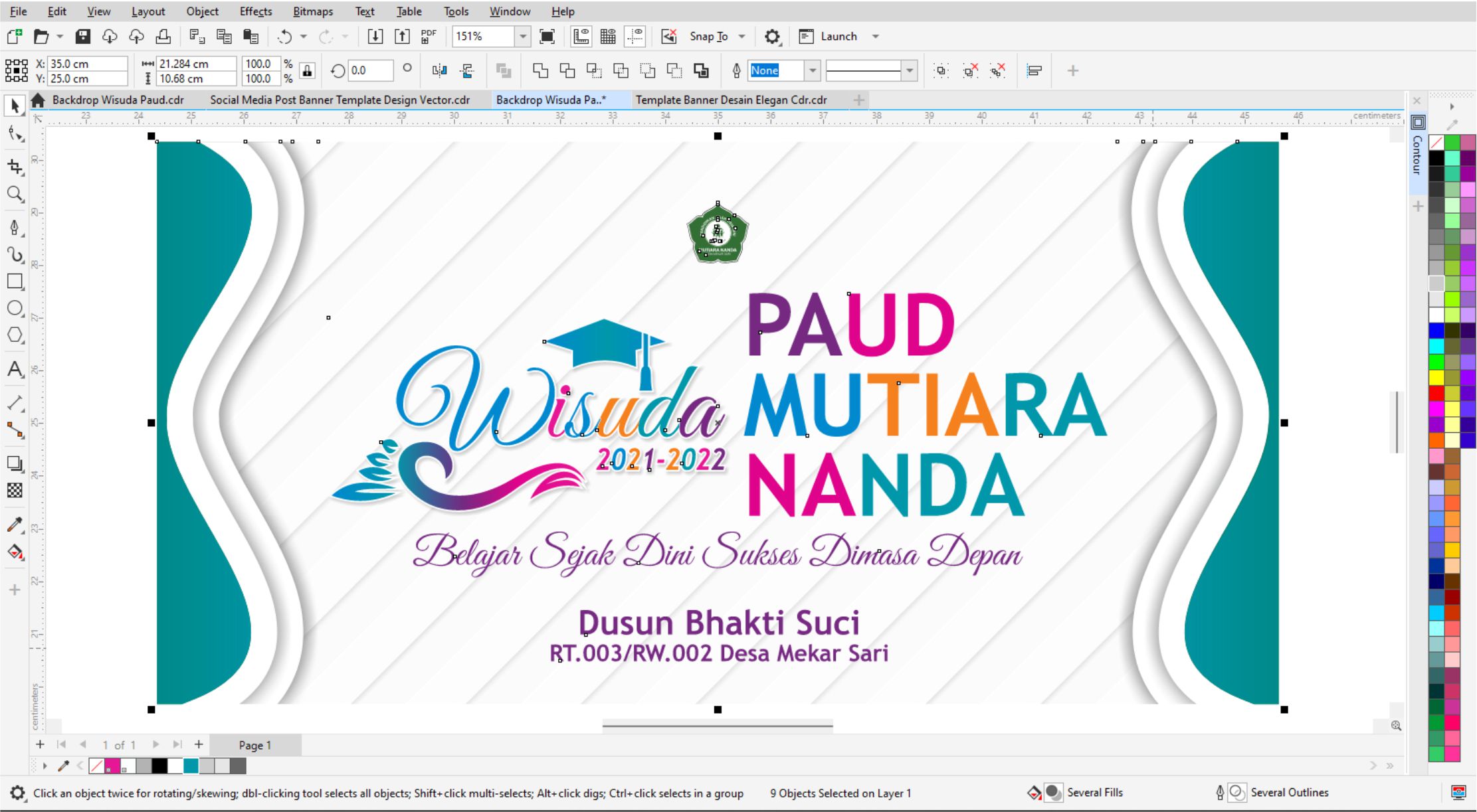 Detail Desain Backdrop Wisuda Nomer 45