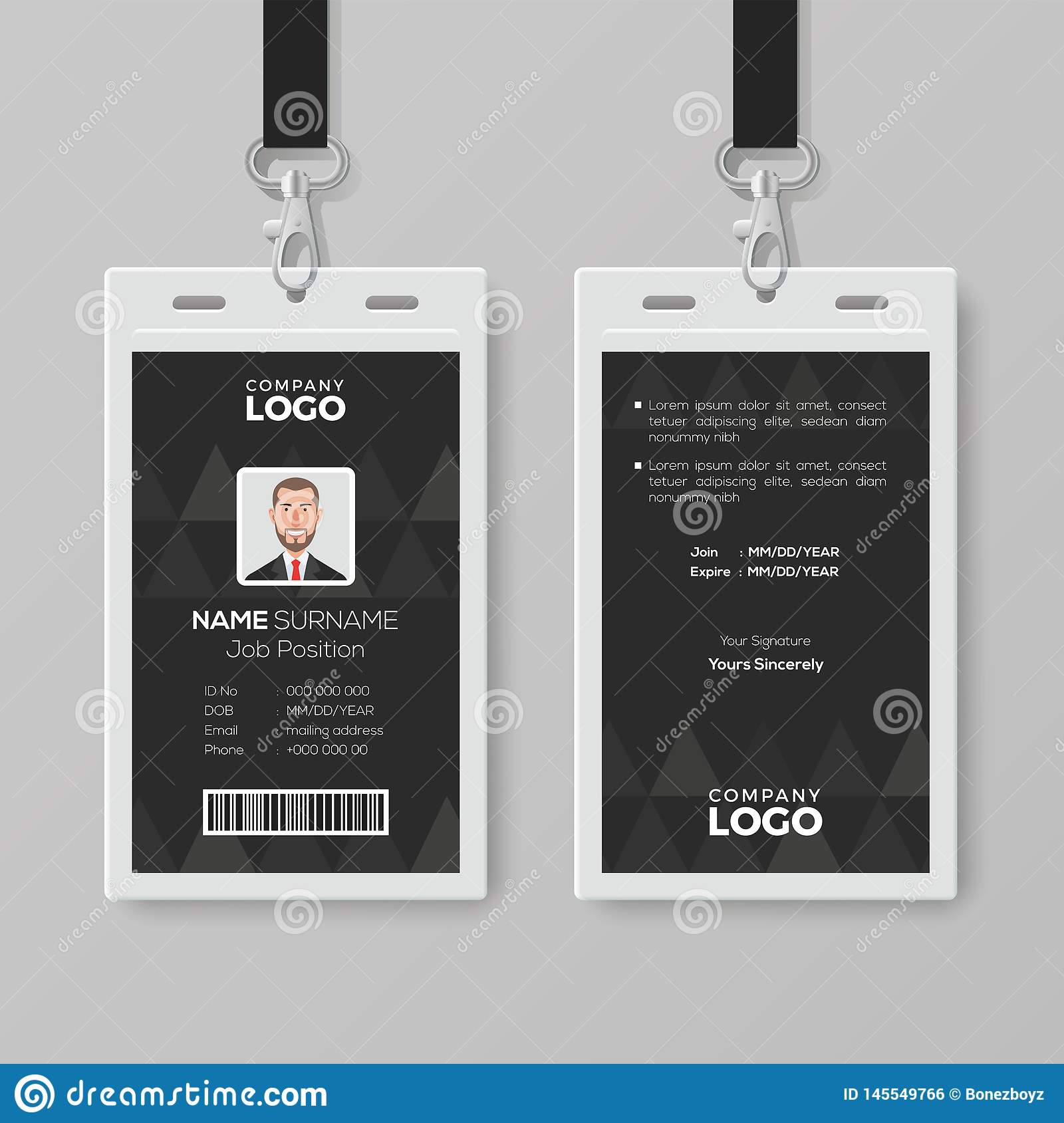 Detail Desain Background Id Card Nomer 12