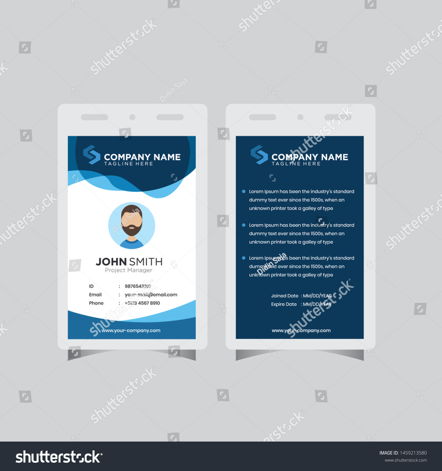 Detail Desain Background Id Card Nomer 49