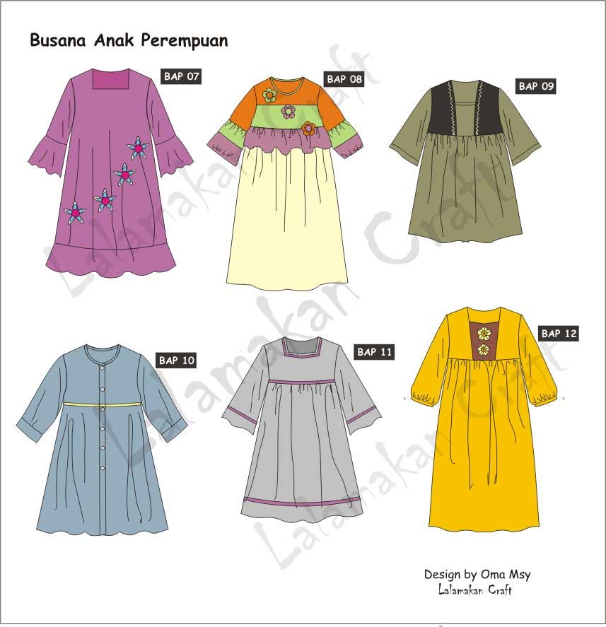 Detail Desain Baju Anak Perempuan Nomer 20