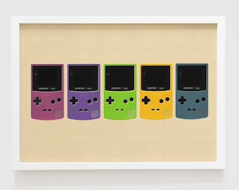 Detail Gameboy Color Camera And Printer Nomer 3