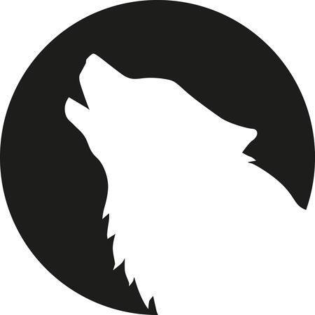 Detail Geometric Wolf Howling Nomer 24