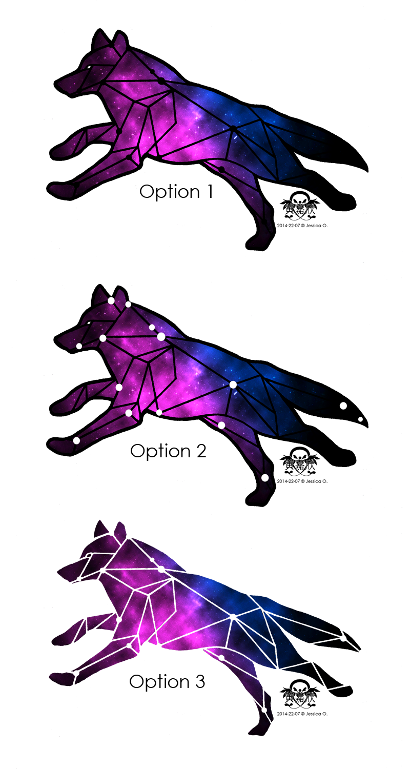 Detail Geometric Wolf Howling Nomer 26