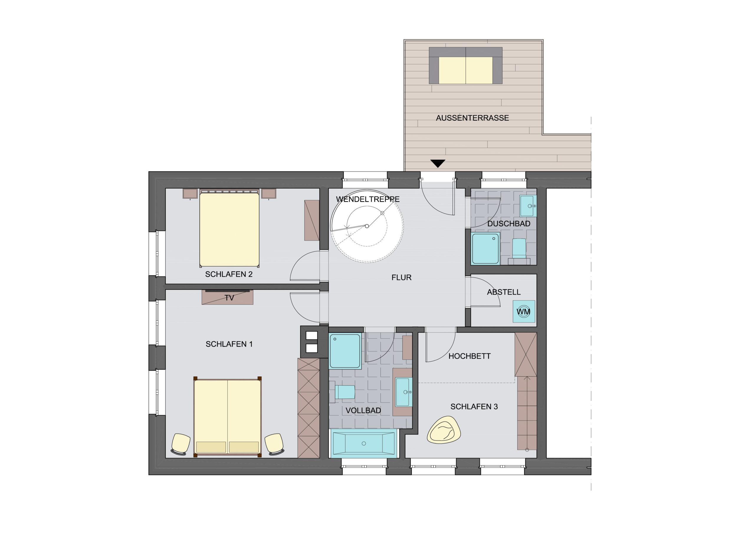 Detail Luxus Loft Grundriss Nomer 12