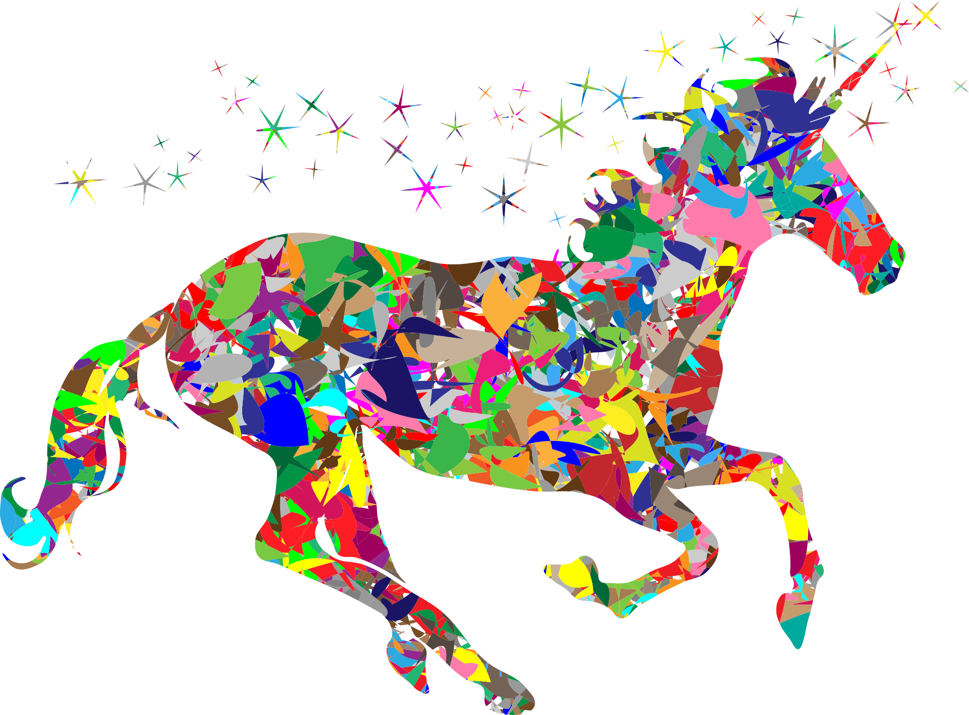 Detail Regenbogen Comic Einhorn Nomer 19