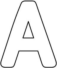 Detail Schablone Abc Nomer 4