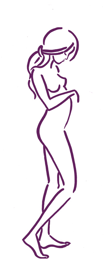 Detail Schwangere Frau Zeichnung Nomer 16