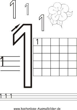 Detail Zahlen Schreiben Lernen Vorlage Nomer 13