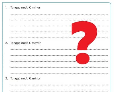 Detail Gambar Tangga Nada G Minor Nomer 11