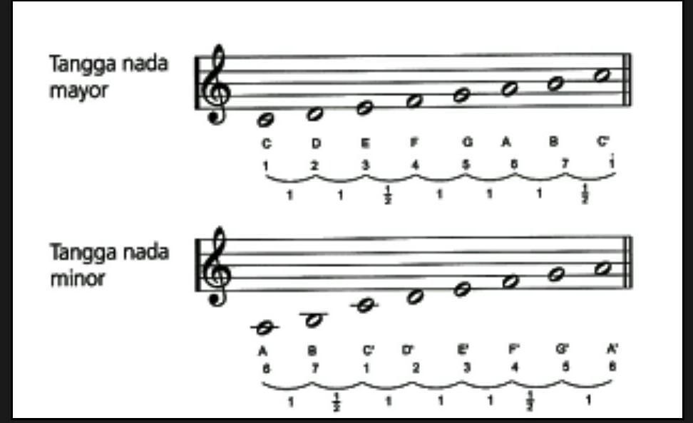 Detail Gambar Tangga Nada Mayor Nomer 24