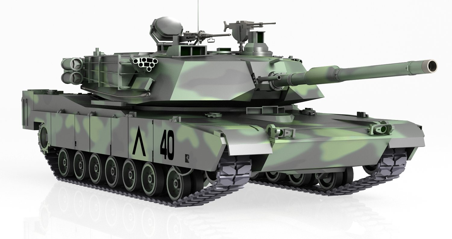 Detail Gambar Tank M1a2 Abrams Nomer 34