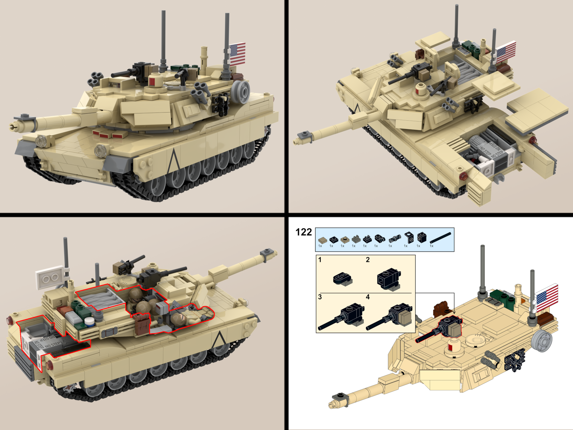 Detail Gambar Tank M1a2 Abrams Nomer 51