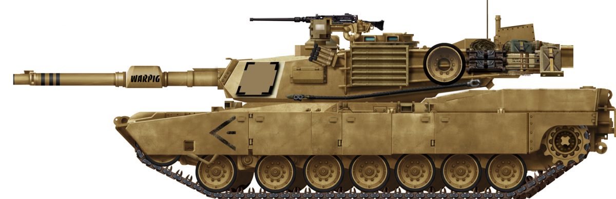 Detail Gambar Tank M1a2 Abrams Nomer 9