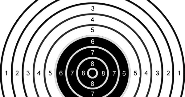 Detail Gambar Target Menembak Nomer 18