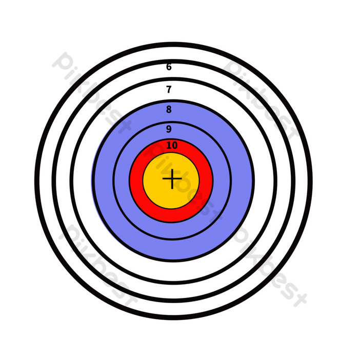 Detail Gambar Target Menembak Nomer 23