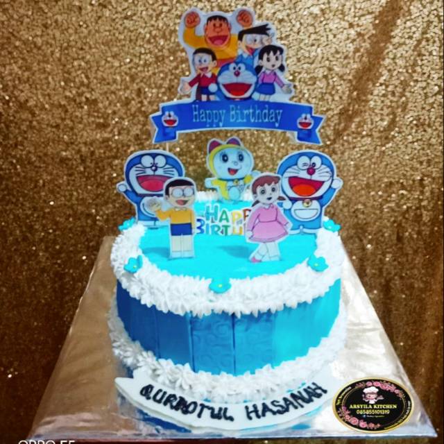 Detail Gambar Tart Doraemon Nomer 51