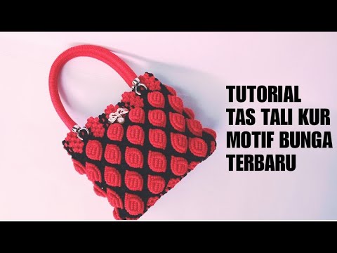 Detail Gambar Tas Dari Tali Kur Motif Bunga Mawar Nomer 32