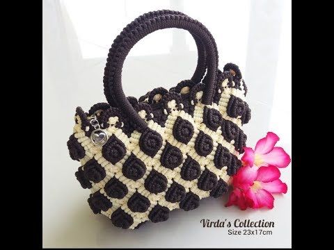 Detail Gambar Tas Dari Tali Kur Motif Bunga Mawar Nomer 36