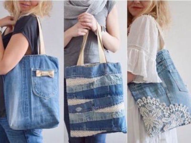 Detail Gambar Tas Jeans Nomer 13