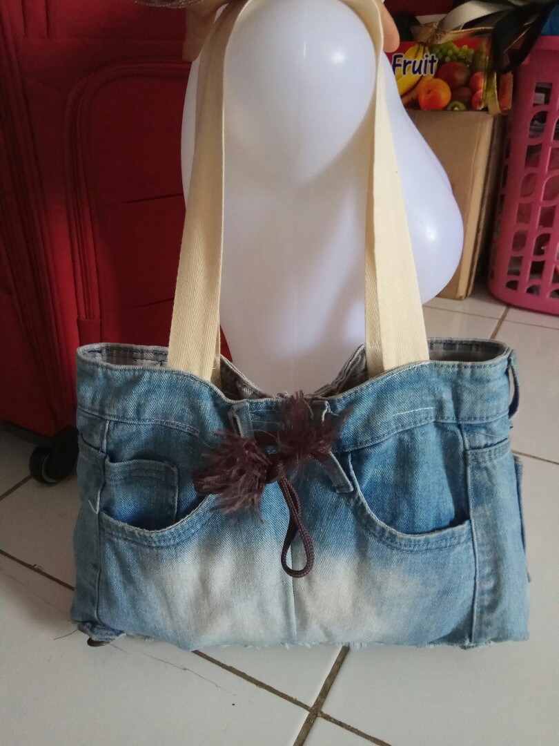 Detail Gambar Tas Jeans Nomer 55