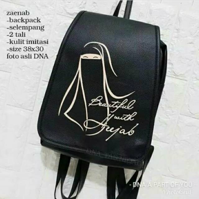 Detail Gambar Tas Ransel Muslimah Nomer 24