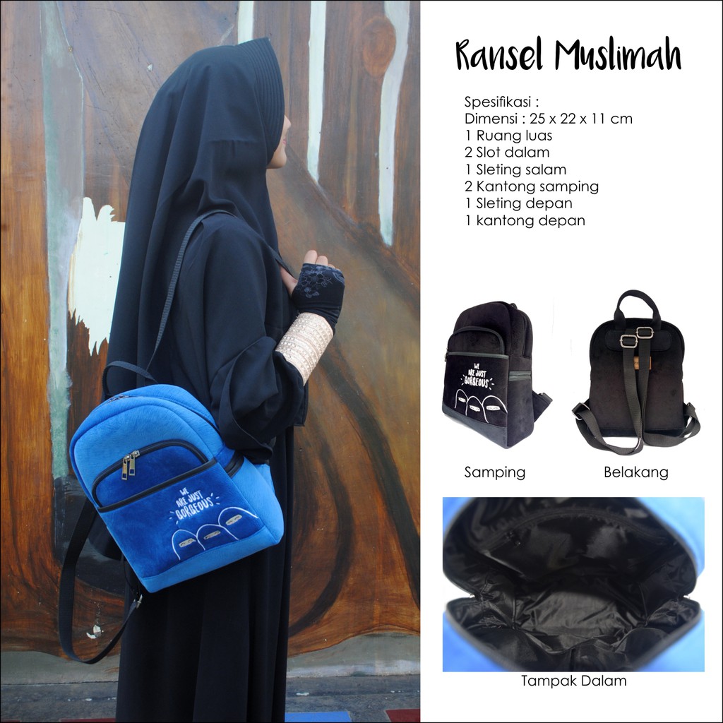 Detail Gambar Tas Ransel Muslimah Nomer 28