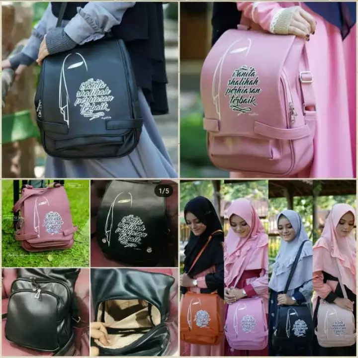 Detail Gambar Tas Ransel Muslimah Nomer 47