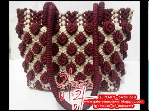 Detail Gambar Tas Tali Kur Motif Bunga Nomer 34