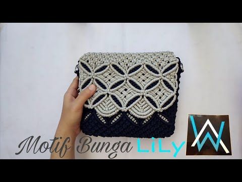 Detail Gambar Tas Tali Kur Motif Bunga Nomer 41