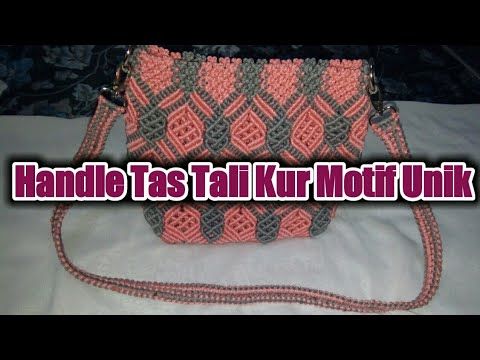 Detail Gambar Tas Tali Kur Motif Dayak Nomer 31