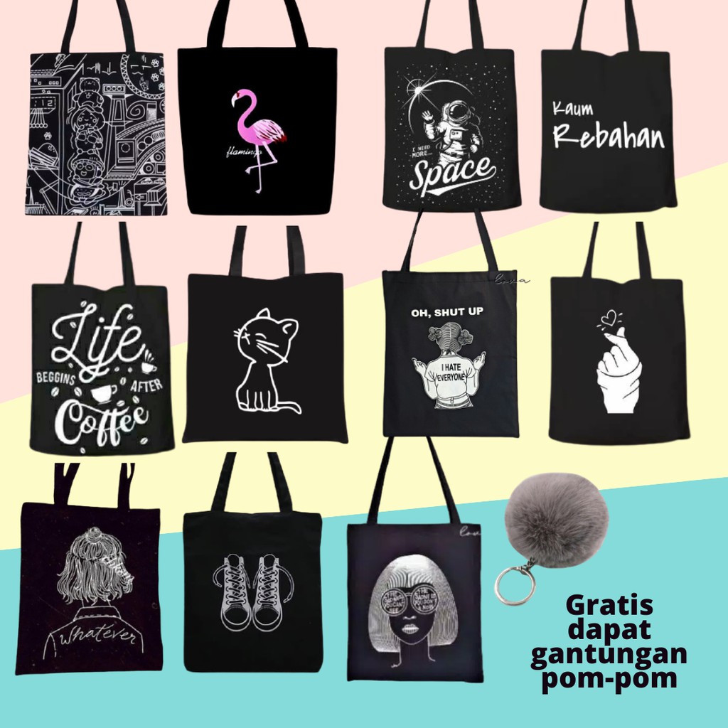 Detail Gambar Tas Tote Bag Nomer 31