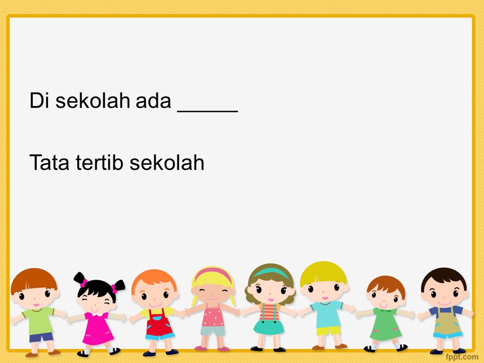 Detail Gambar Tata Tertib Sekolah Nomer 3