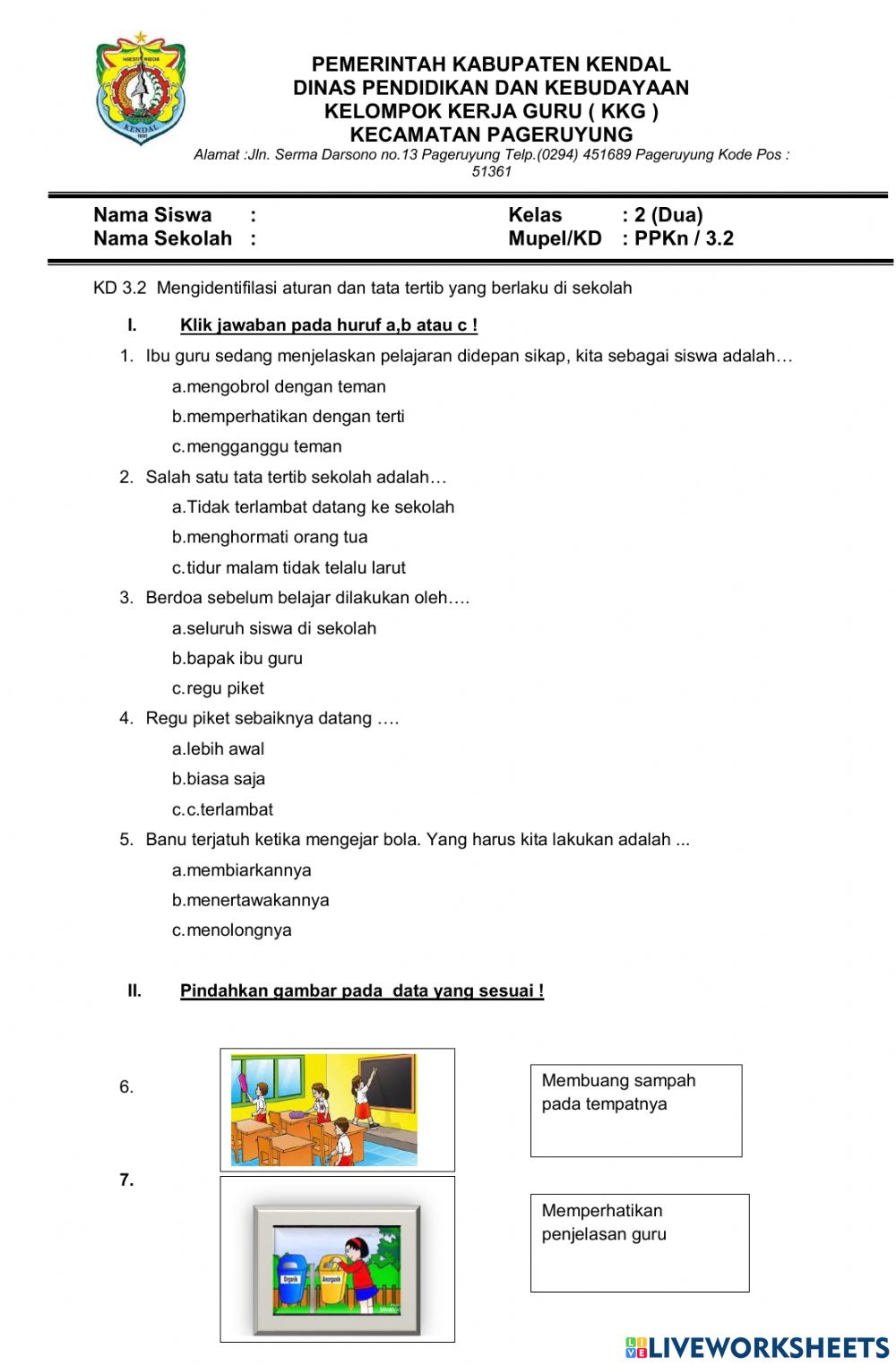 Detail Gambar Tata Tertib Sekolah Nomer 21